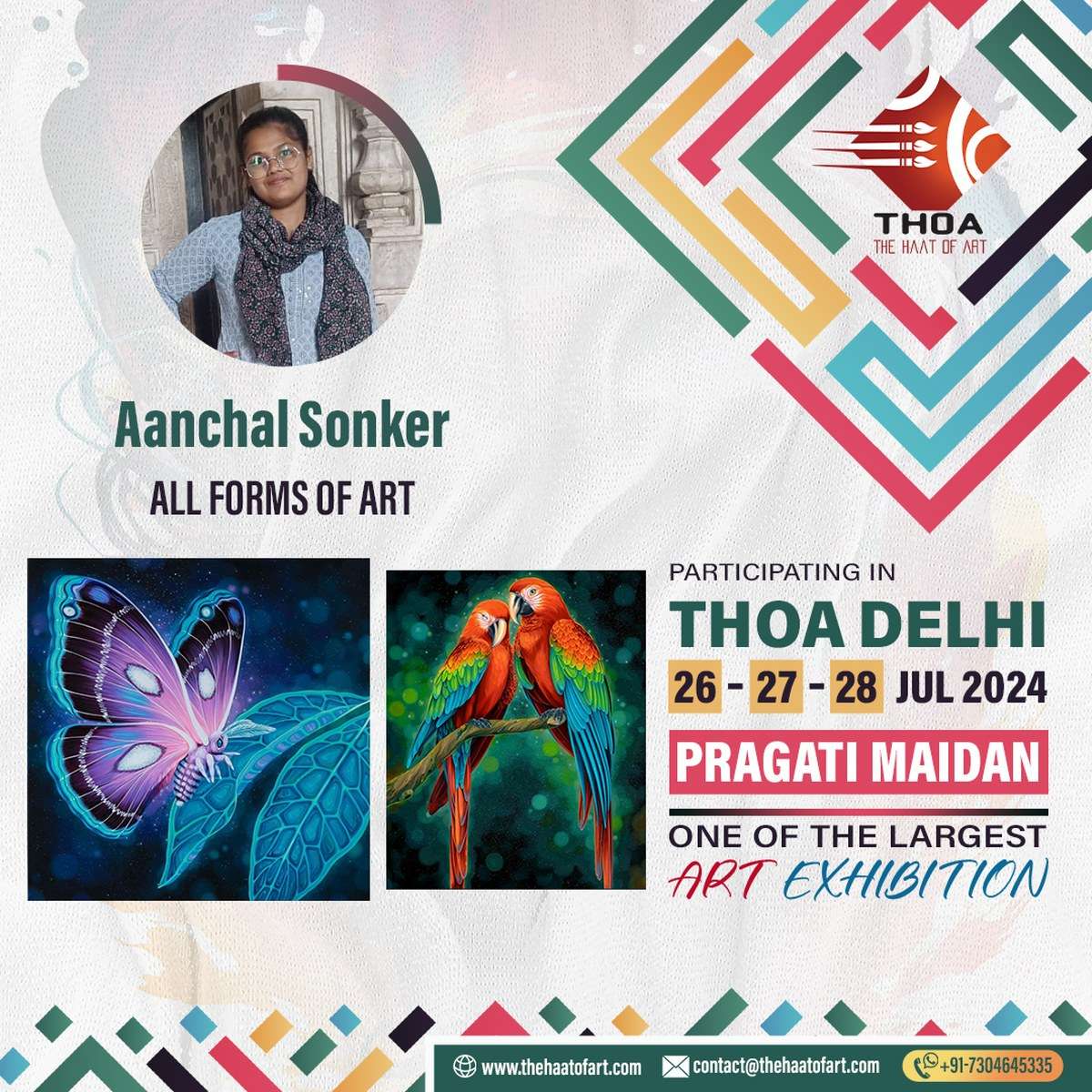 Art exhibition in Delhi -TheHaatofArt-Thoa