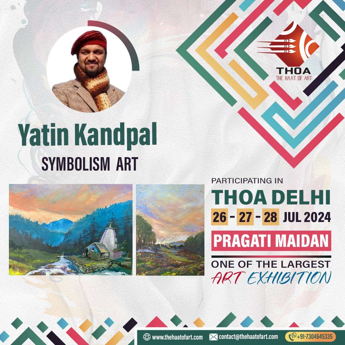 Art exhibition in Delhi