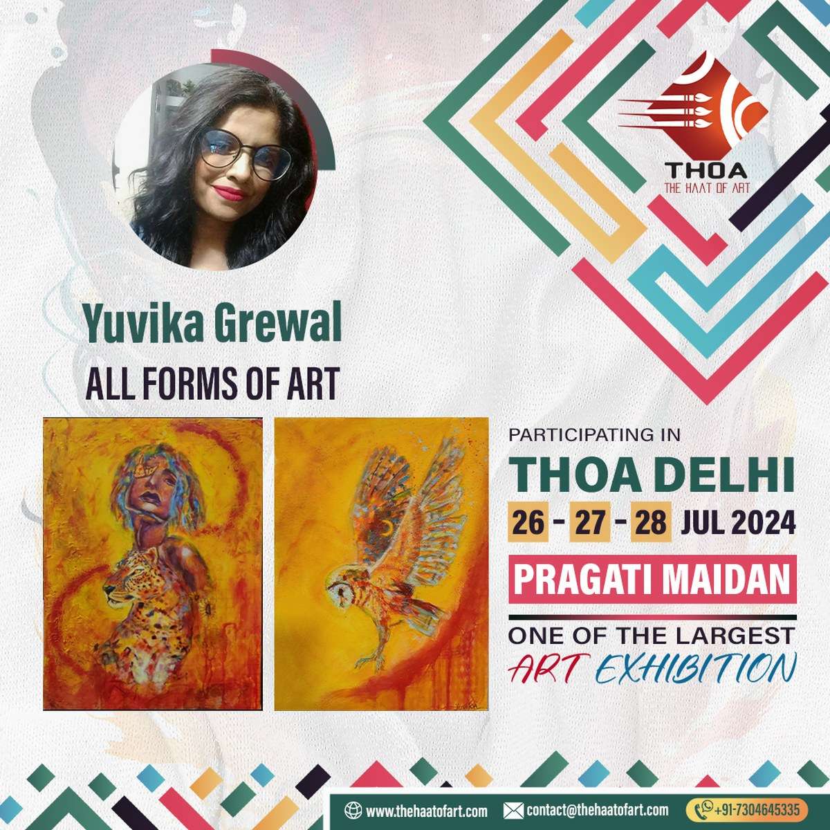 Art exhibition in july Delhi